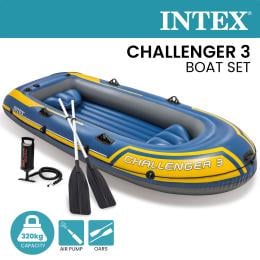 Intex Challenger 3 Boat Set 68370NP