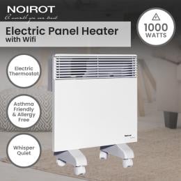 Noirot 1000W 7358-3TP Spot Plus Electric Panel Heater w/ Wi-Fi Timer