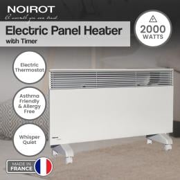 Noirot 2000W 7358-7T Spot Plus Electric Panel Heater Timer Refurbished