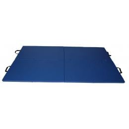 Yoga Fold Exercise Mat Blue