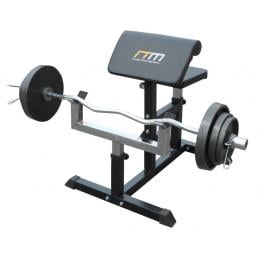 Preacher Curl Arm Biceps Workout Weights Bench