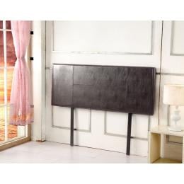 Pu Leather Double Bed Headboard Bedhead - Brown