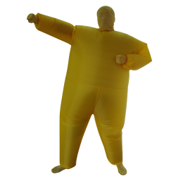 Sunshine Inflatable Costume Fancy Dress Suit Fan Operated