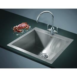 530x505mm Handmade Stainless Steel Topmount Kitchen Laundry Sink
