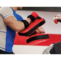 2 X Thai Boxing Punch Focus Pad Mitts Training Hit Strike Shield