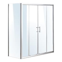 1700 X 700 Sliding Door Safety Glass Shower Screen
