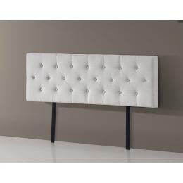 Linen Fabric Queen Bed Deluxe Headboard Bedhead Buttoned - Beige