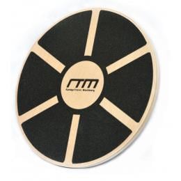 Heavy Duty 15.5in  Wooden Balance Board With Non-slip Pad Fitness