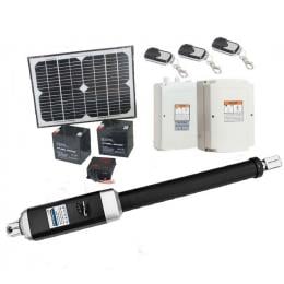 500kg 10w Solar Single Swing Auto Motor Remote Gate Opener