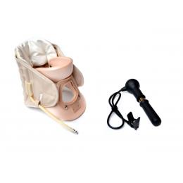 Neck Traction Air Decompression Support Brace Cervical Collar