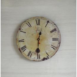 Large Vintage Wall Clock Kitchen Office Retro Timepiece