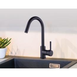 Kitchen Mixer Tap Faucet Basin Laundry Sink - Black