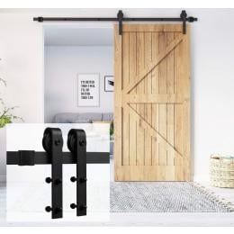 1.8m Sliding Barn Door Hardware Heavy Duty Sturdy Kit