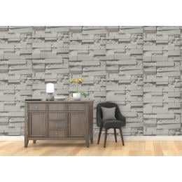 Wallpaper Brick Pattern 3d Textured Non-woven Wall Paper Roll