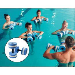 2x Water Aerobics Dumbbell Eva Aquatic Barbell Aqua Fitness