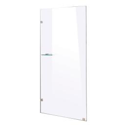 800 X 2000mm Frameless 10mm Safety Glass Shower Screen