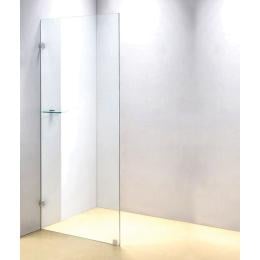 900 X 2000mm Frameless 10mm Glass Shower Screen