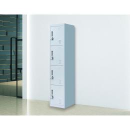 4 Door Locker - Office/gym w/4 combination lock Grey