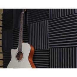 40pcs Studio Acoustic Foam Sound Absorbtion Proofing Panels Tiles Wedge 30x30cm
