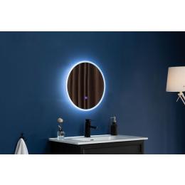 80cm Led Wall Mirror Bathroom Mirrors Light Decor Round