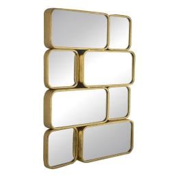 Golden Eye Wall Mirror Gold 81 x 61 x 3cm Decor