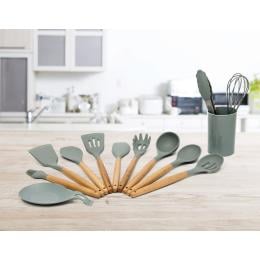 11x Kitchen Utensils For Cooking Baking Silicone Set