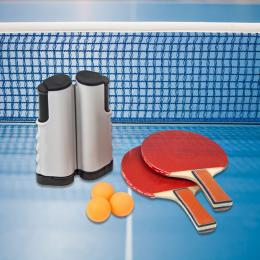 Table Tennis Game Indoor Portable Travel Ping Pong Ball Set Extendable