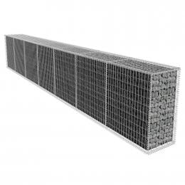 Gabion Wall With Cover 600x40x100 Cm
