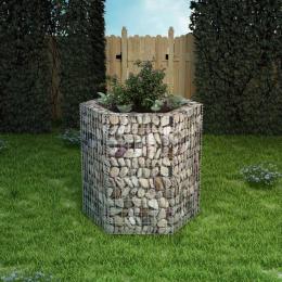 Hexagonal Gabion Planter 100 x 90 x 100cm