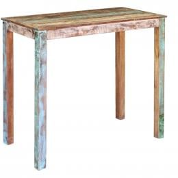 Bar Table Solid Reclaimed Wood 115x60x107 Cm