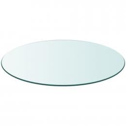 Table Top Tempered Glass Round 800 Mm