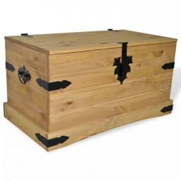 Storage Chest Mexican Pine Corona Range 91x49.5x47 Cm