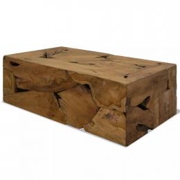 Coffee Table 90x50x35 Cm Genuine Teak Brown