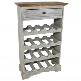 Wine Rack Solid Reclaimed Wood 55x23x85 Cm