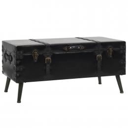 Coffee Table MDF & Steel 102 x 51 x 48cm