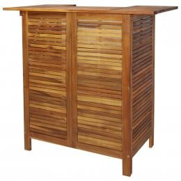 Bar Table 110x50x105 Cm Solid Acacia Wood