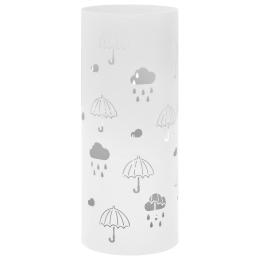 Umbrella Stand Steel White