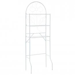 Toilet Rack White 60x33x174 Cm