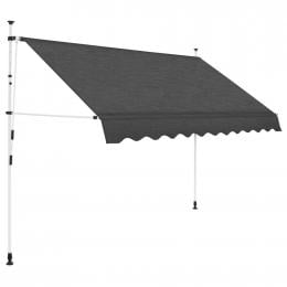 Manual Retractable Awning 300 Cm Anthracite