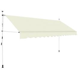 Manual Retractable Awning 350 Cm Cream