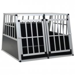 Dog Cage With Double Door 94x88x69 Cm