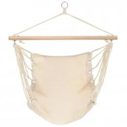 Hammock Chair Cream 100x80 Cm