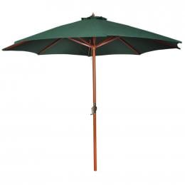 Parasol Green 258 Cm
