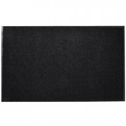 Black Pvc Door Mat 90 X 60 Cm