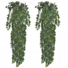 Artificial Ivy Bush 2 Pcs 90cm Green