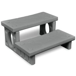 Non-skid Spa Steps Grey