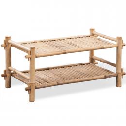 2-tier Bamboo Shoe Rack