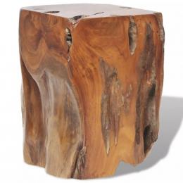Stool Solid Teak Wood 30 x 30 x 40 cm