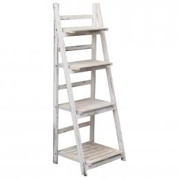 4-tier Plant Stand 43x33x113 Cm Wood