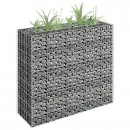 Gabion Raised Bed Galvanised Steel 90x30x90cm
